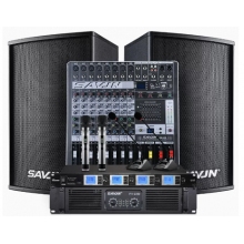 斯維基尼HY-600音響（10英寸號角音箱2只，8路專業(yè)調(diào)音臺臺，600w純后級功放臺，一拖四雙手持雙鵝頸話筒1套）